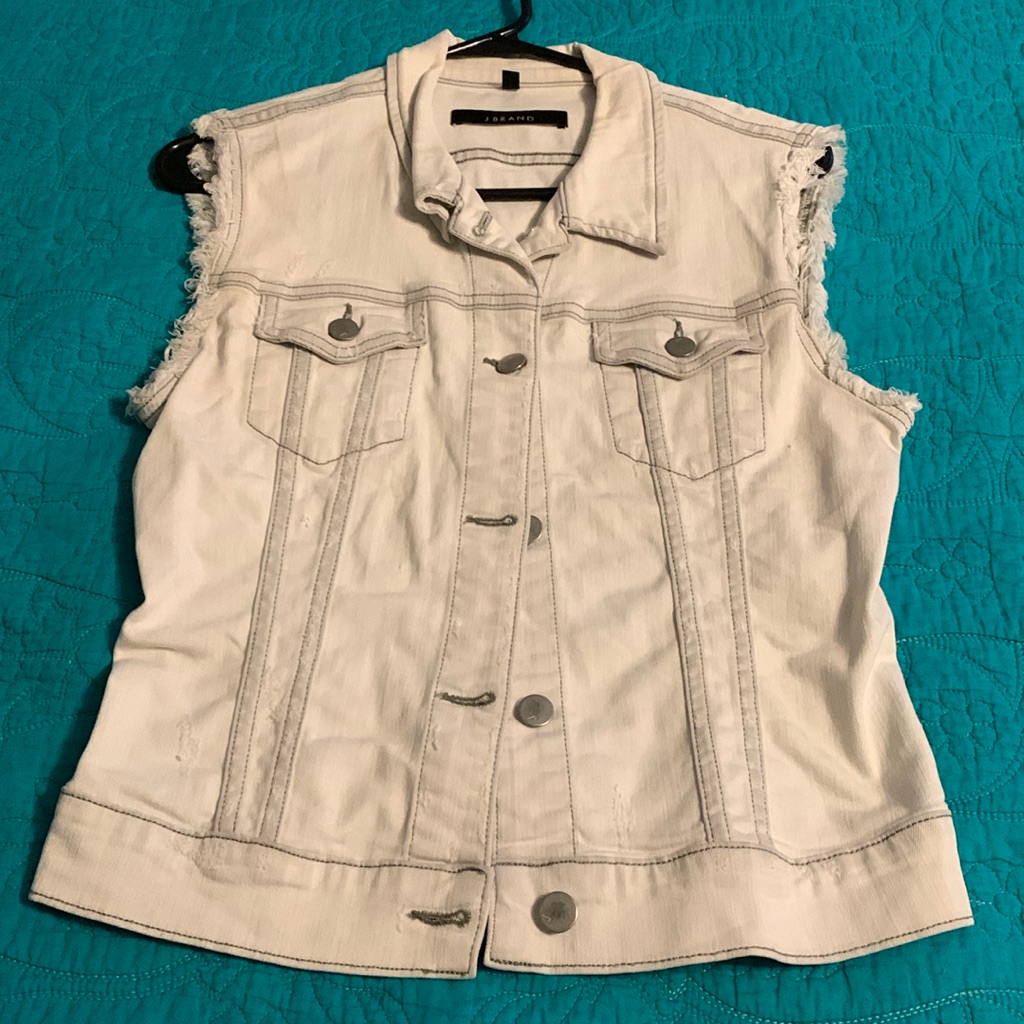 J Brand Denim Vest